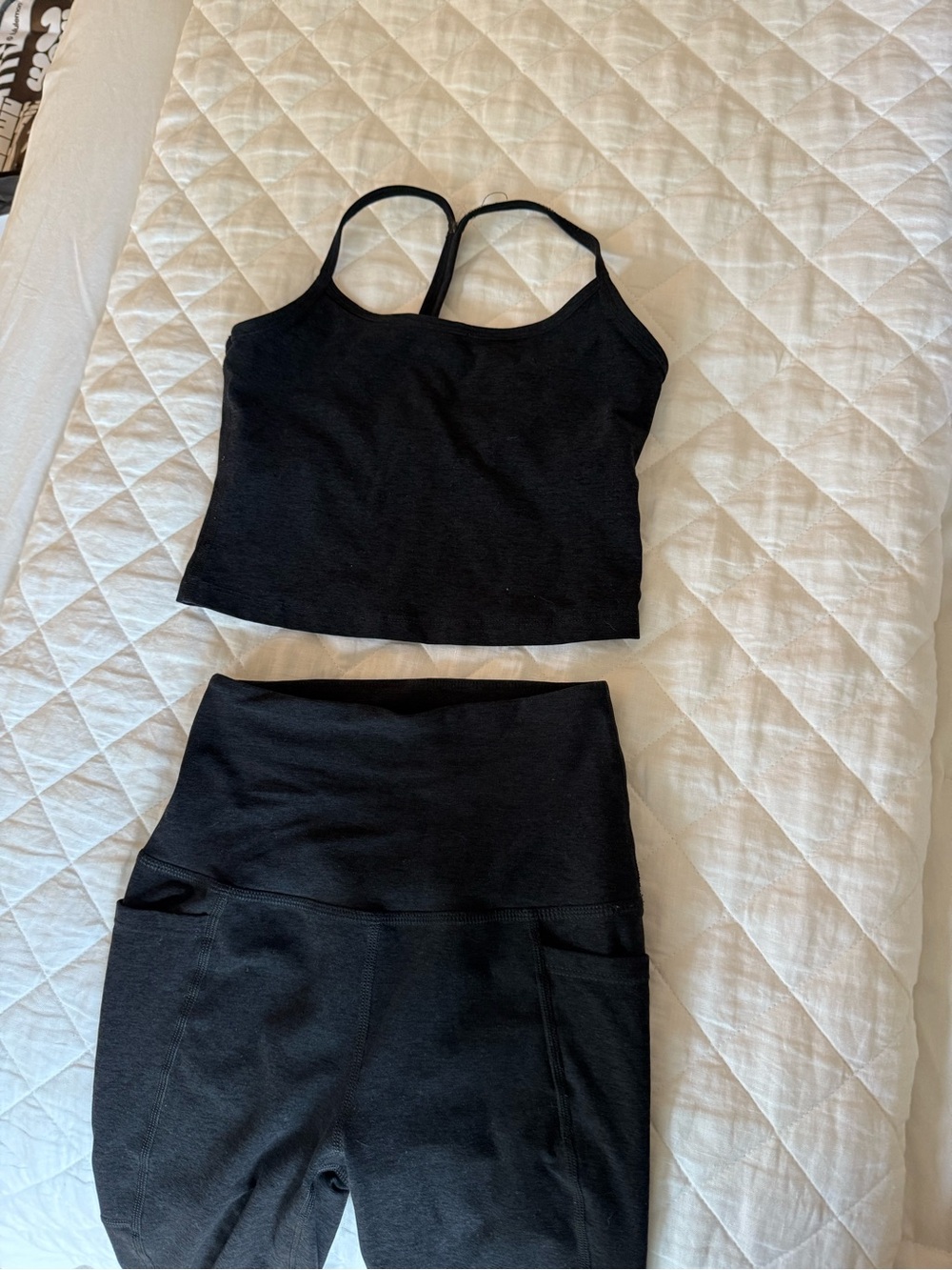 Beyond yoga Spacedye™ Slim Racerback Cropped Tank - Picture 2 of 6